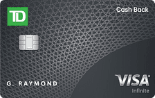 TD Cash Back Visa Infinite Card card art